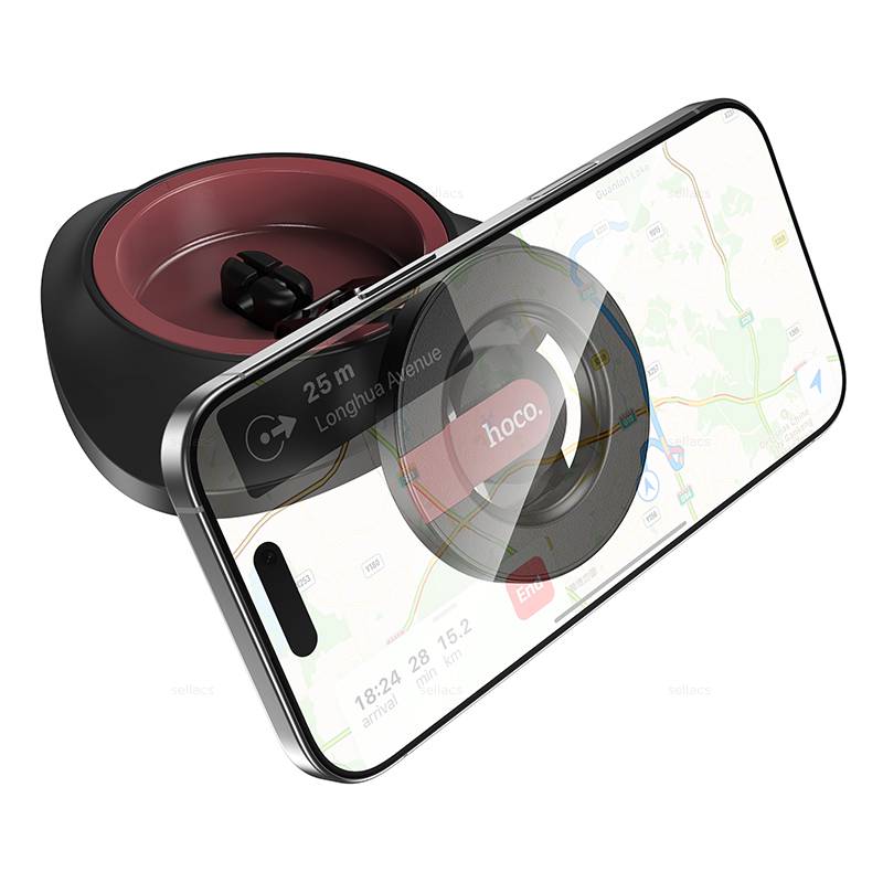 Hoco H90 Tower folding ring magnetic car holder (dashboard)
