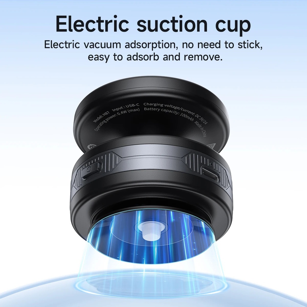 Hoco H87 Dragon electric suction cup magnetic holder(universal)