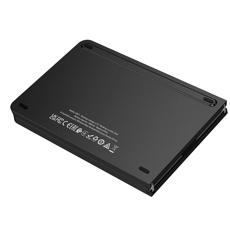 Hoco GM71 Proficient mini folding wireless keyboard(english version)