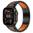 Hoco iWatch WA47 Steel Strap /w rubber inlaid (44/45/46/49mm)