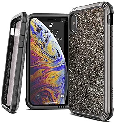 [FW9-9] X-doria Lux Glitter | iPhone Xs Max - Black