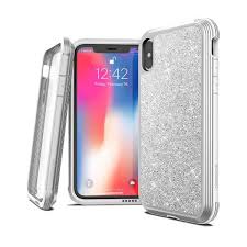 [FW9-9] X-doria Lux Glitter | iPhone Xs Max - Silver