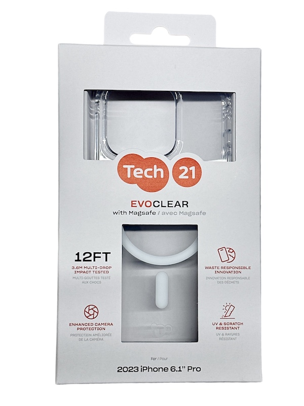 [S23-0] Tech21 EvoClear MagSafe | iPhone 15/14/13