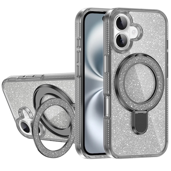 Nico Sparkle Ring Stand | iPhone 16 - Wireless Charging Compatible