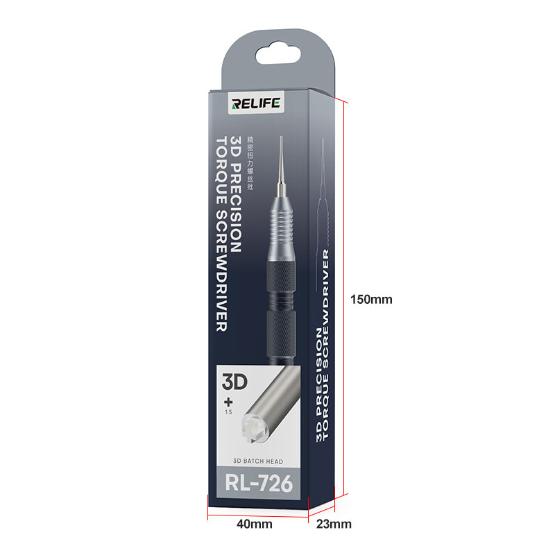 RELIFE RL-726 1.5mm Phillips 3D Torque Precision Screwdriver