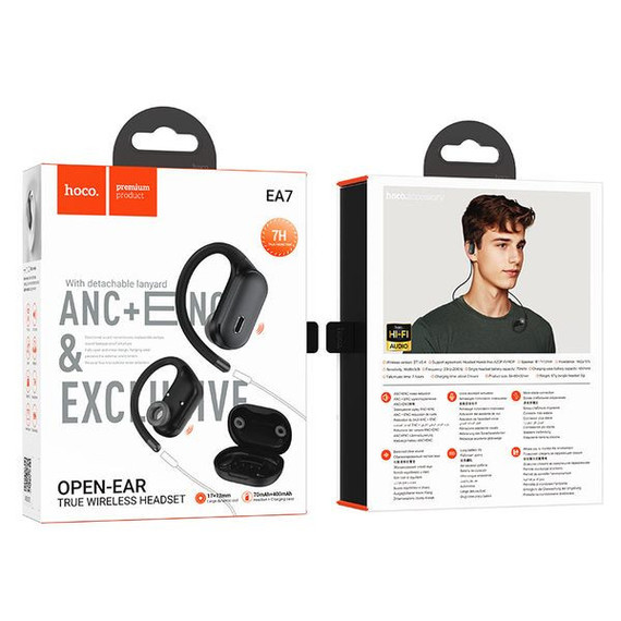 Hoco EA7 Suerte ANC+ENC open true wireless BT headset