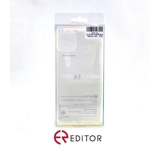 [BI1-17]Editor Transparent Capsule | Samsung A31 - Clear