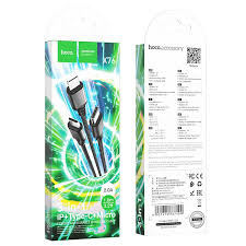 Hoco X76 4-in-1 Super charging cable(Type-C+Type-C+iP+Micro)