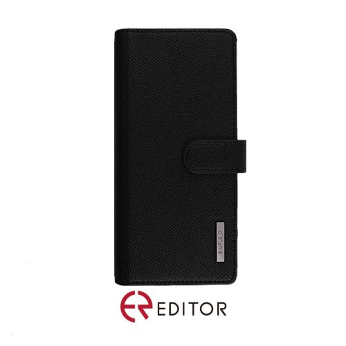 [FW4-03] Korean Simple D Folio | iPhone 11 Pro (5.8) - Black